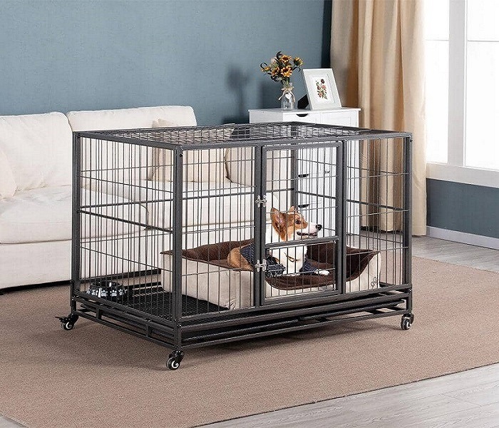 Yaheetech Dog Crate 43 Inch