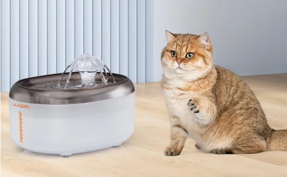 Wopet W300 Silent Pet Waterfall Drinking Fountain